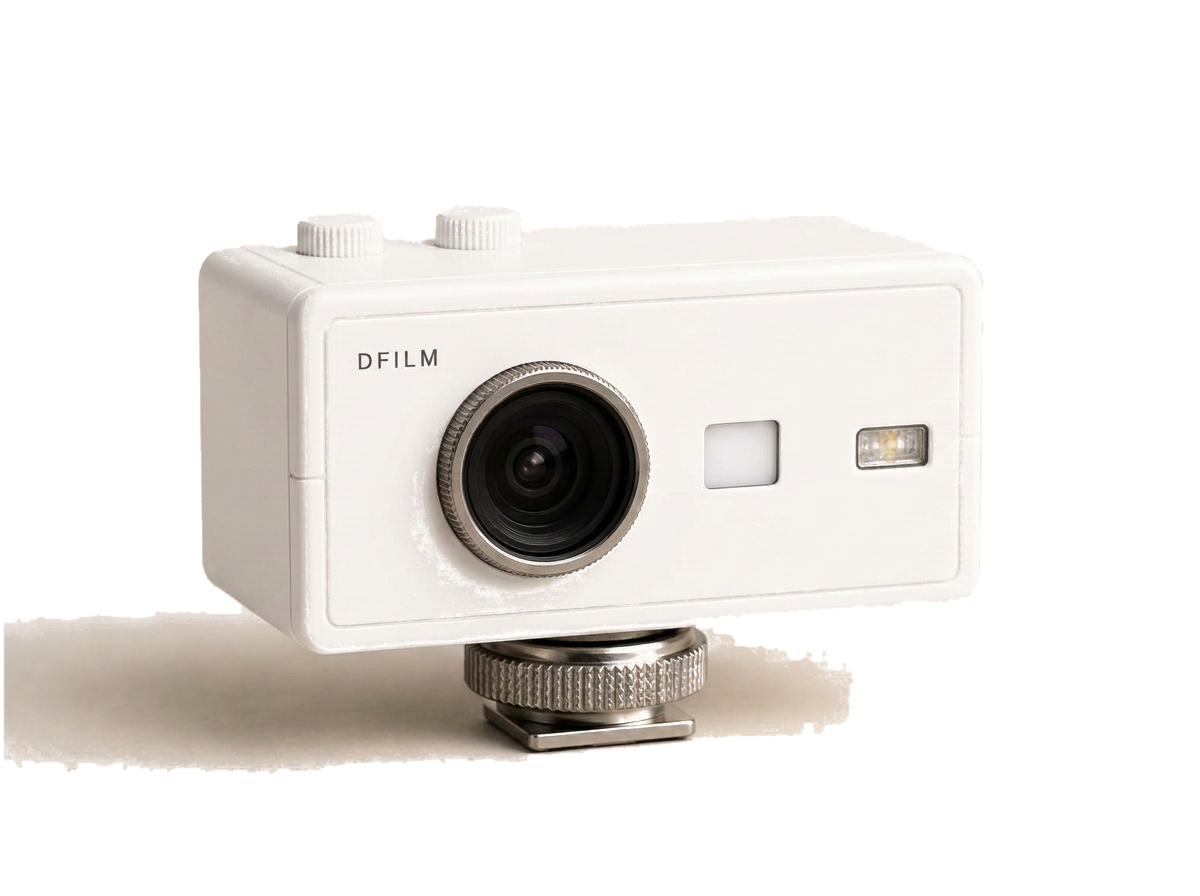 DFILM Lite in white polycarbonate